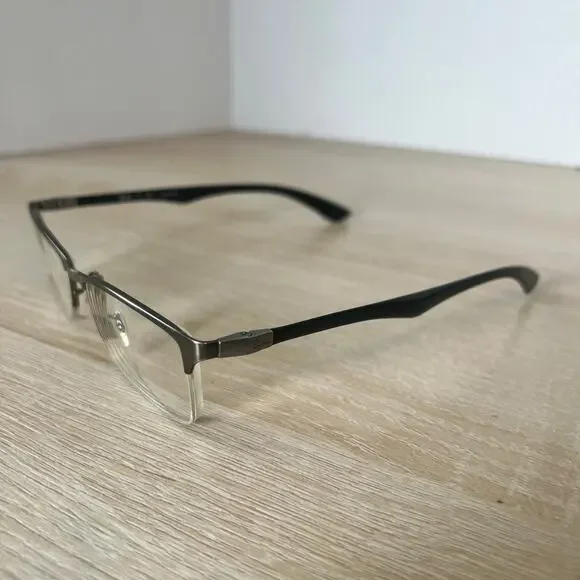 Ray-Ban RB8413 2620 Gunmetal Carbon Fiber Black Eyeglasses Frames Only 52-18-145